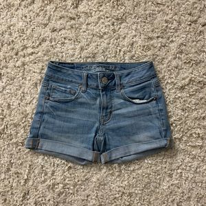american eagle jean shorts